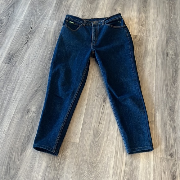 Puma high waisted cropped denim jeans - Picture 5 of 13